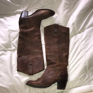 Frye Melissa Button Wide Calf Boots